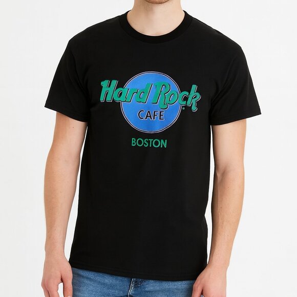 Hard Rock Cafe Other - Hard Rock Cafe Boston Black T-Shirt Size M